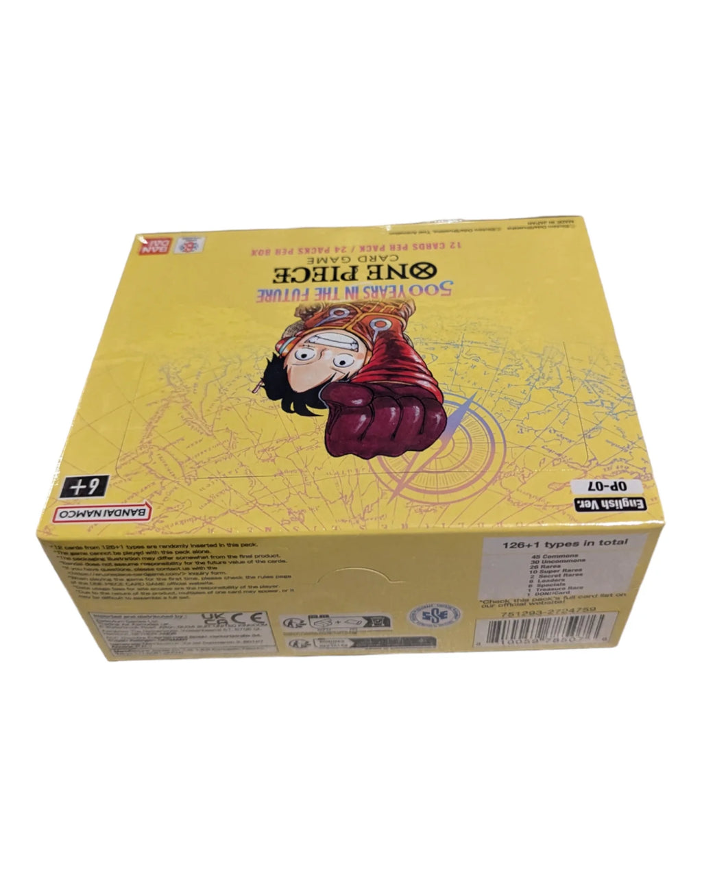 500 Years in the Future [OP-07] One Piece TCG Bandai Booster Box