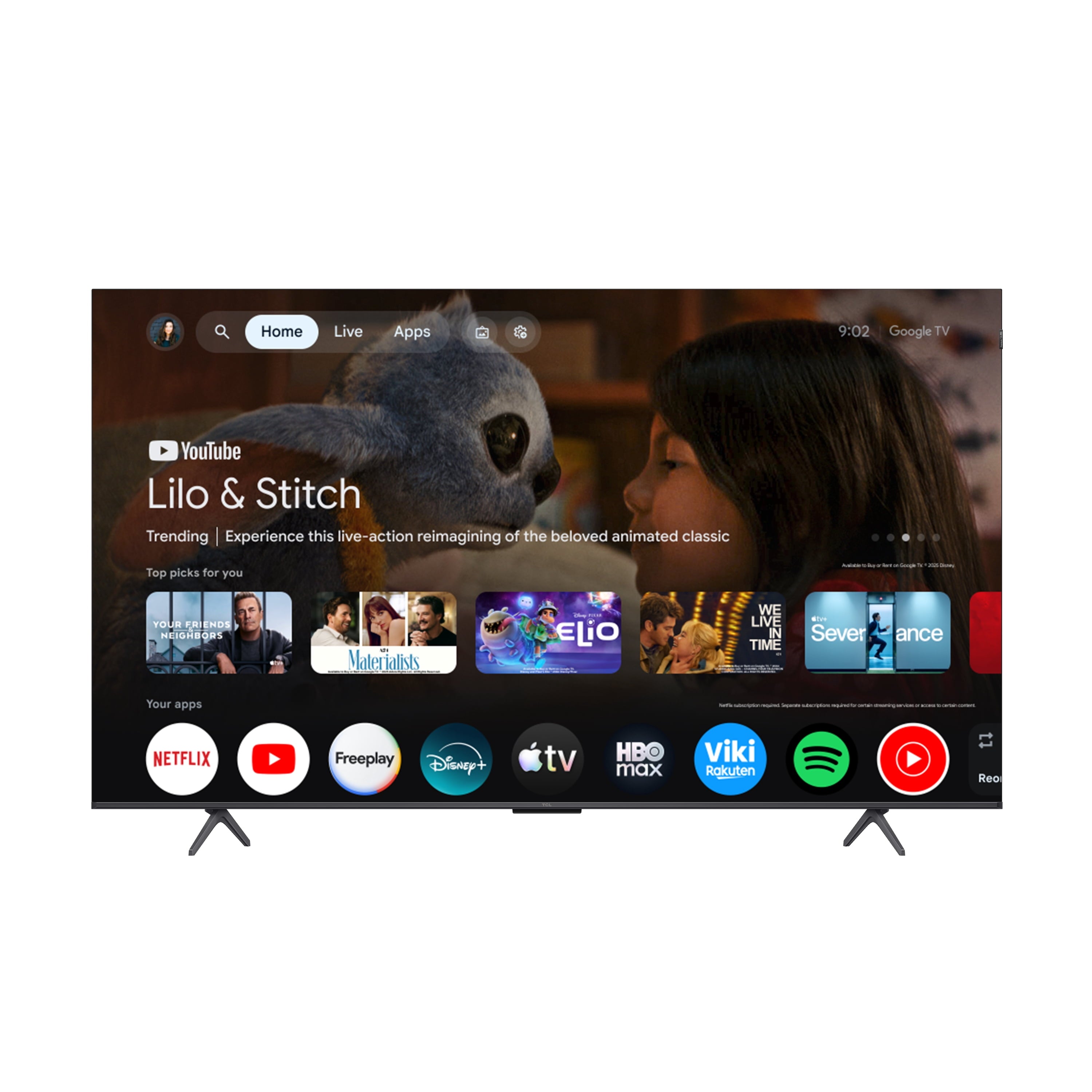 65” Class Q6 QLED 4K UHD HDR Smart Google TV (NEW 2024) - 65Q651G