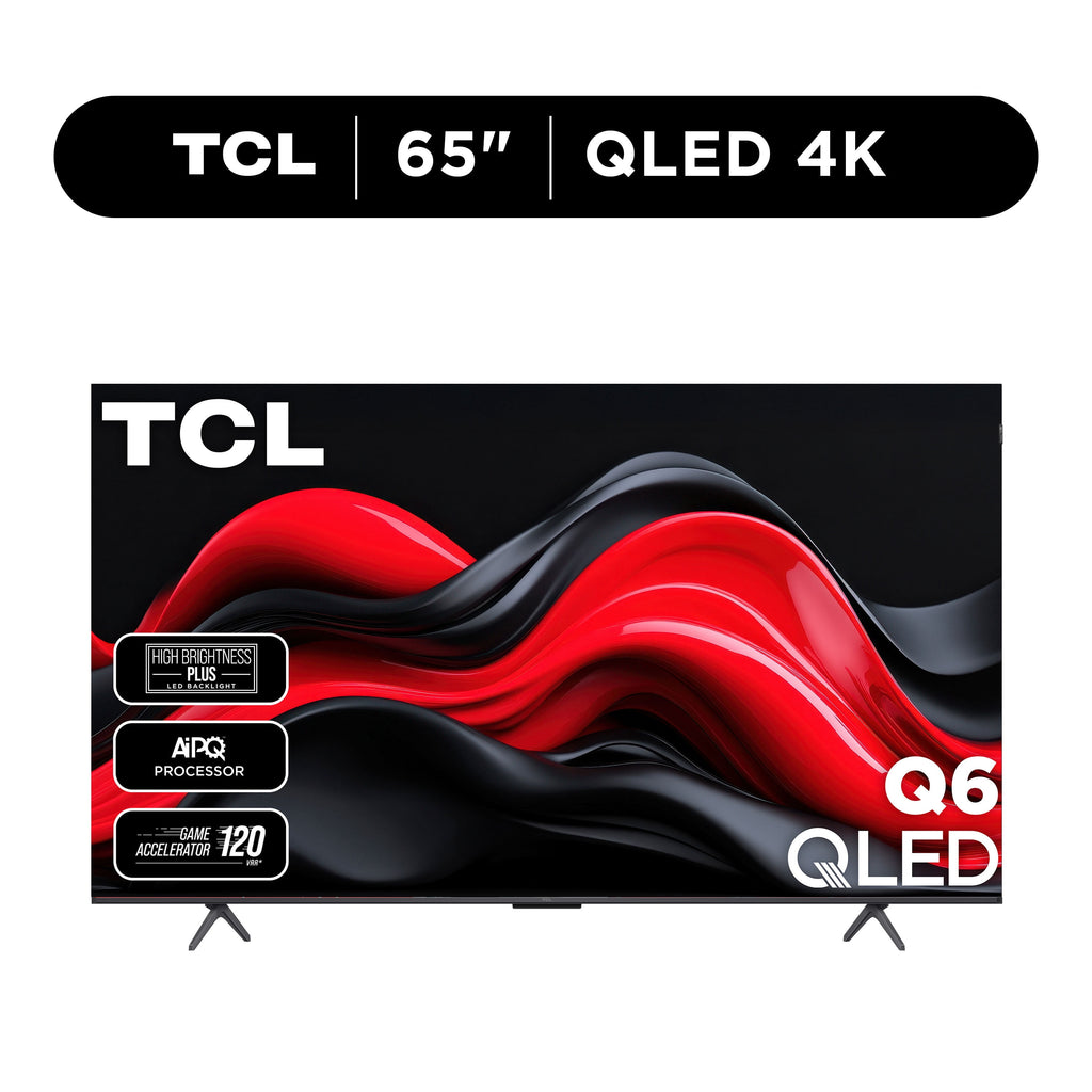 65” Class Q6 QLED 4K UHD HDR Smart Google TV (NEW 2024) - 65Q651G