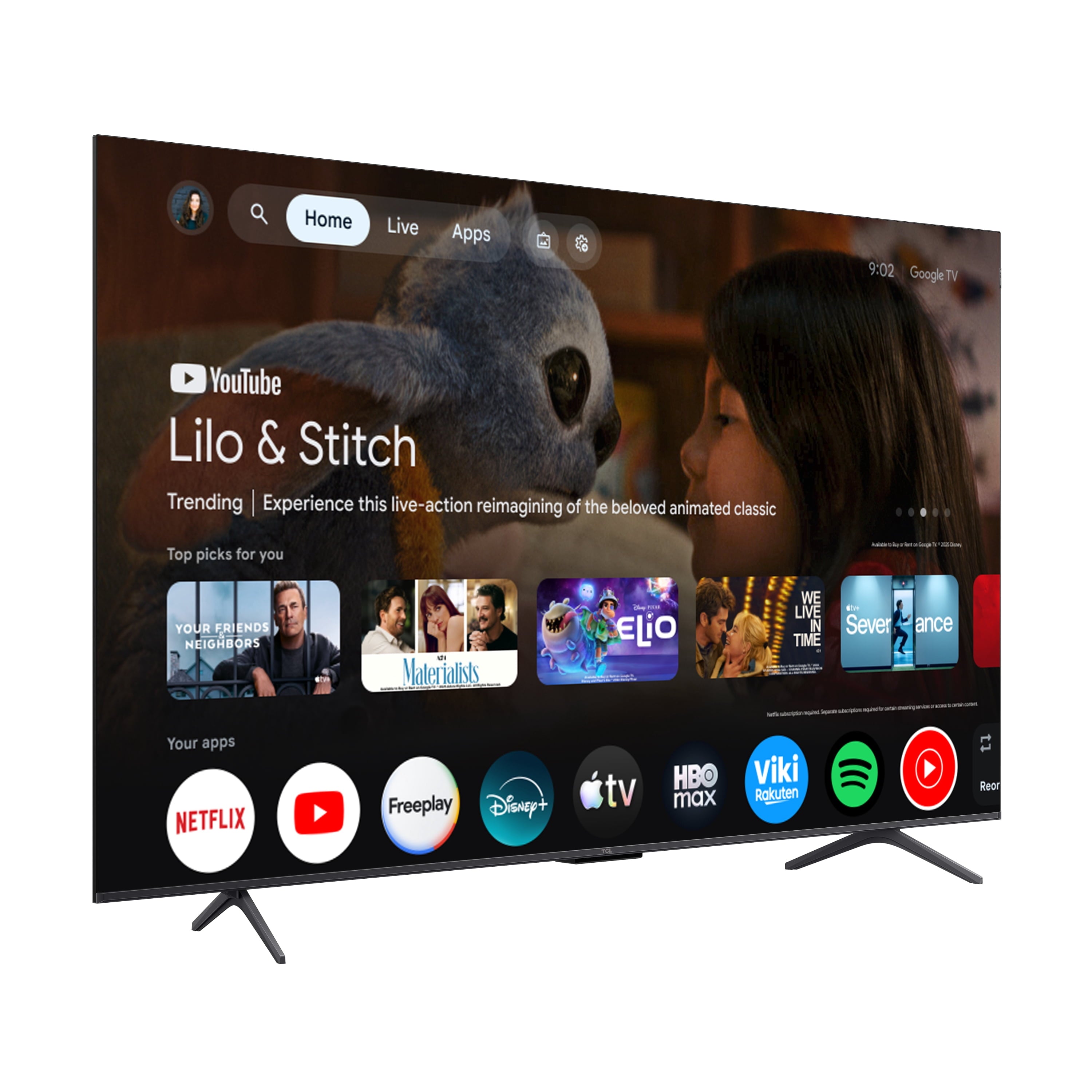 65” Class Q6 QLED 4K UHD HDR Smart Google TV (NEW 2024) - 65Q651G